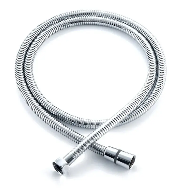 Шланг для душу Koer KB-0801-150-01 150 см в обплетенні з нержавіючої сталі хром KR4801, Нержавіюча сталь