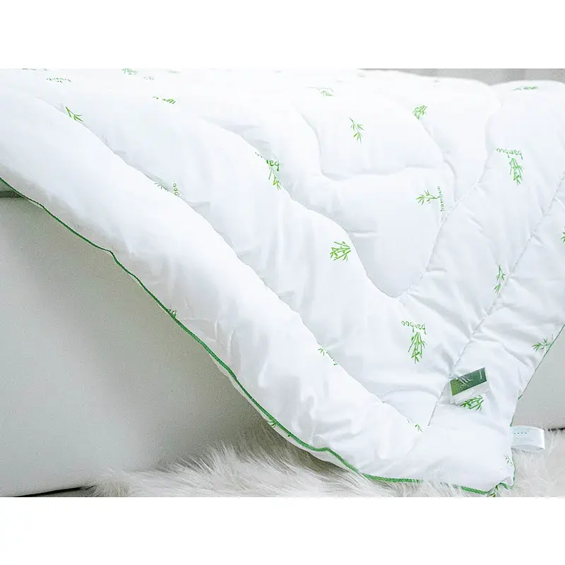 Ковдра зимова бамбукова Руно Bamboo Style 200х220 см біла - фото 8
