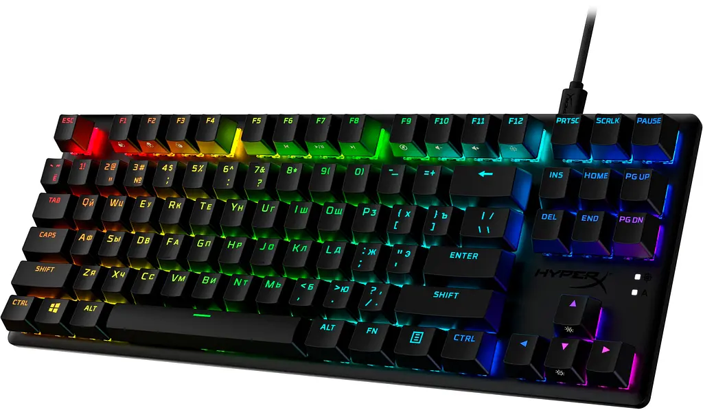 Клавіатура HyperX Alloy Origins Core PBT HX Aqua [639N9AA] [82131] - фото 3