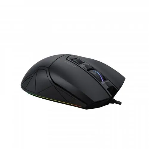 Мышь Bloody W70 Max, Stone Black, USB, оптическая (сенсор MAX BC3332-A), 100-10000 dpi, RGB подсветка (5 профилей), 11 кнопок, ножки X'Glide, 1.8 м - фото 3