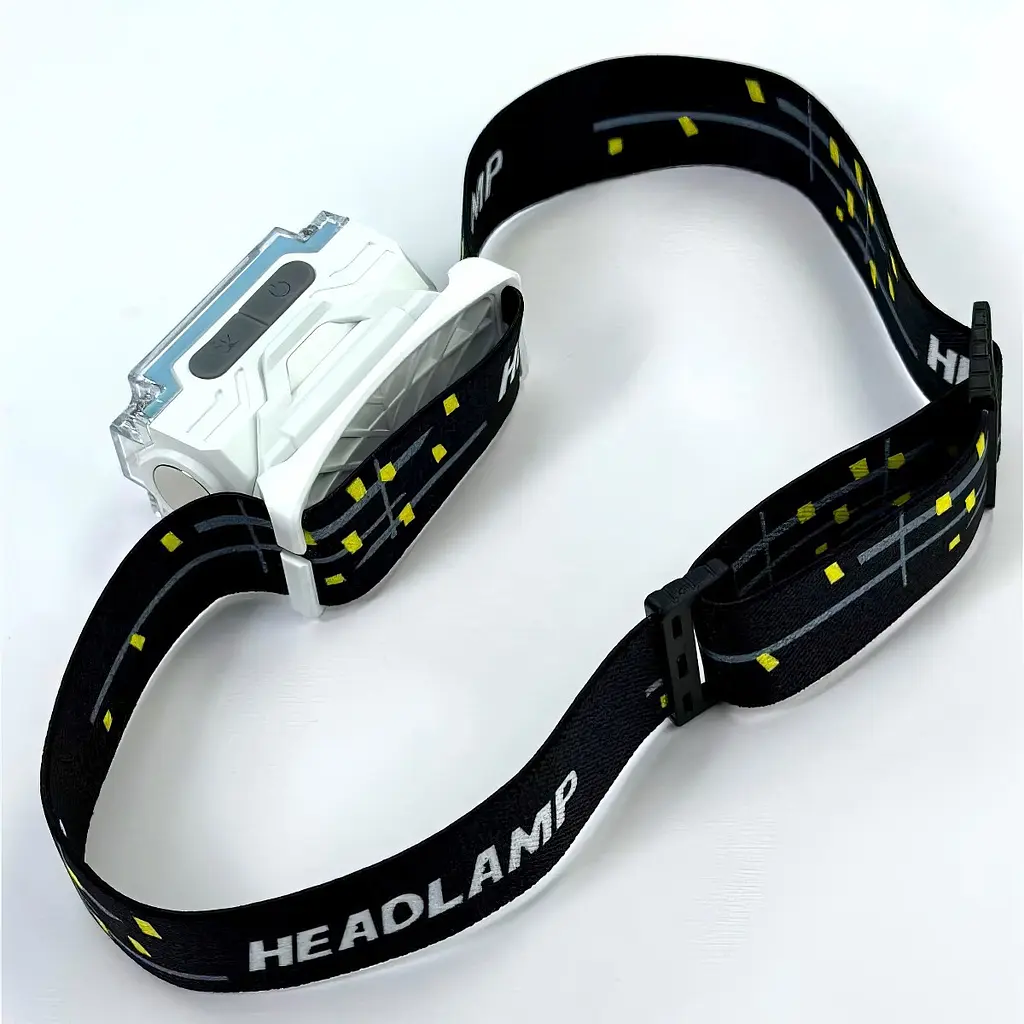 Фонарик налобный аккумуляторный LED фонарь для рыбалки на голову с красным светом Headlight T133 Sensor - фото 2
