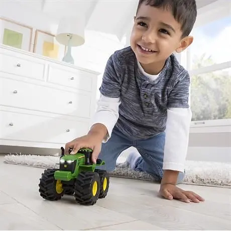 Машинка Трактор John Deere Kids Monster Treads з великими колесами зі світлом і звуком (46656) - фото 7