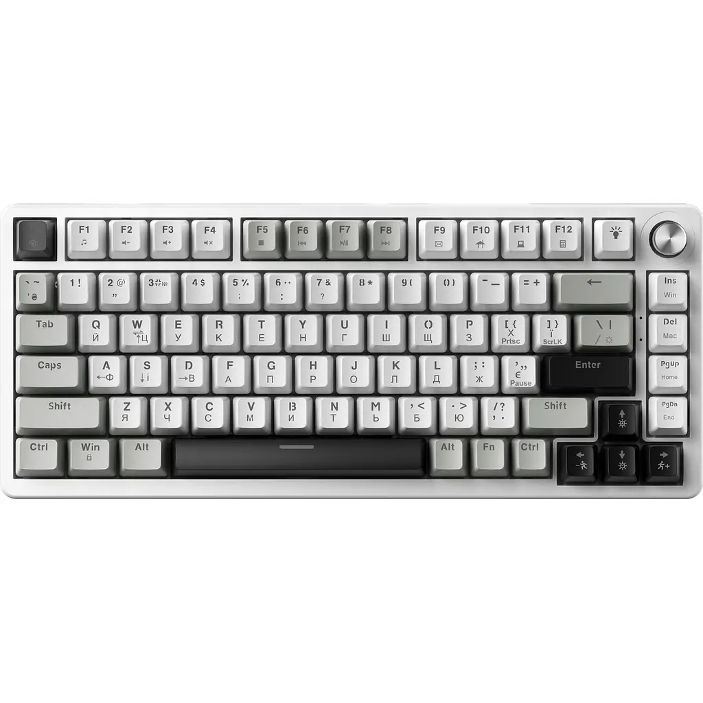 Клавіатура GamePro MK126 Genesis Silverlight Grey [140411] - фото 2