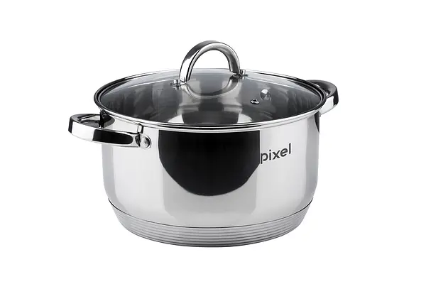 Кастрюля Pixel Kehl, со стеклянной крышкой, 20 см, 3,15 л (PX-2000-20) - фото 2