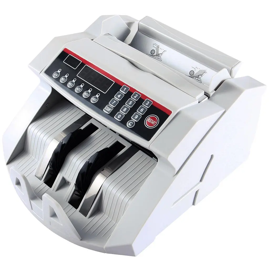 Лічильник банкнот Bill Counter RIAS 2108 з детектором UV White (np2_6608) - фото 2