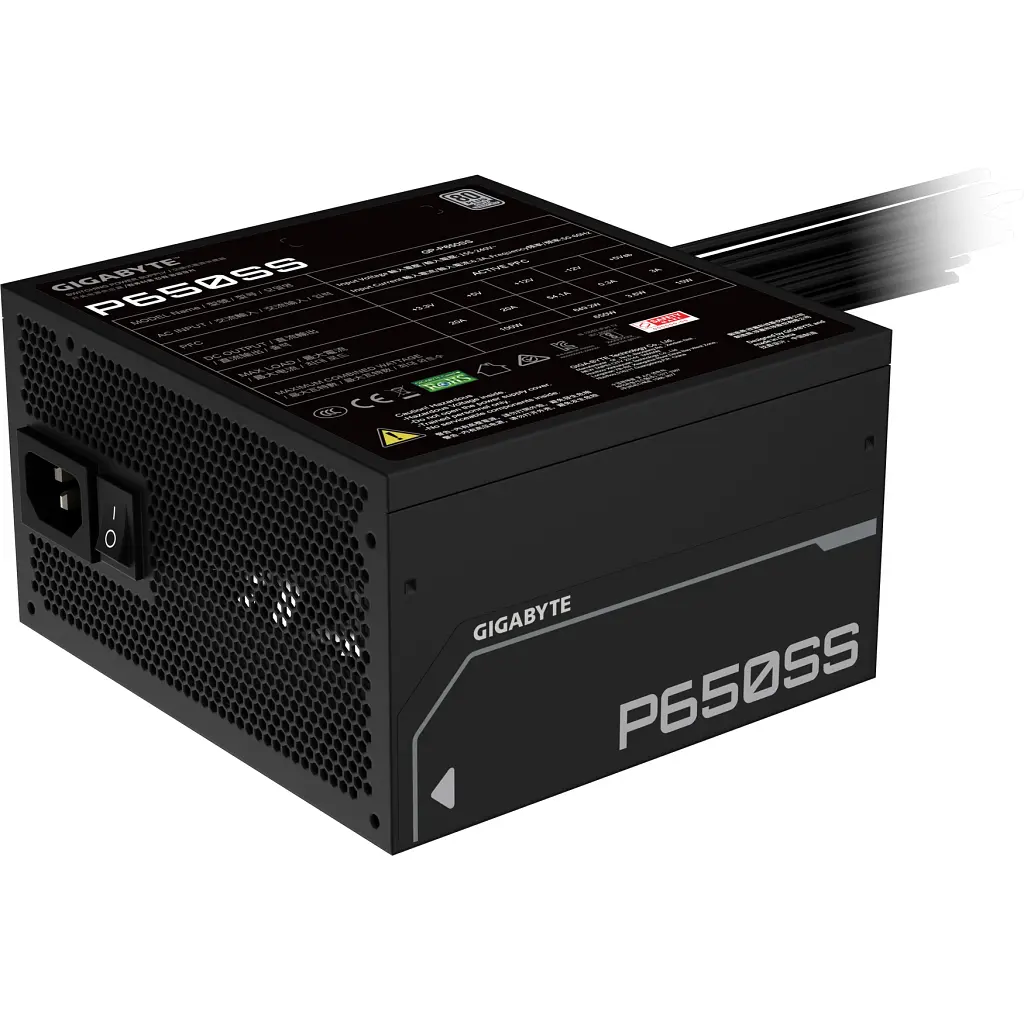 Блок живлення GIGABYTE 650W (GP-P650SS) - фото 5