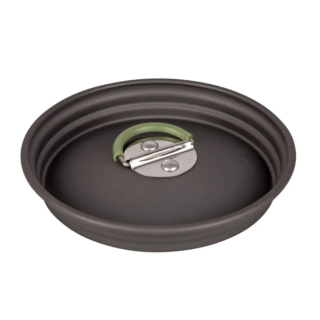 Набор посуды Bo-Camp Explorer 2 Pieces Hard Anodized Anthracite / Green (2200240) - фото 4