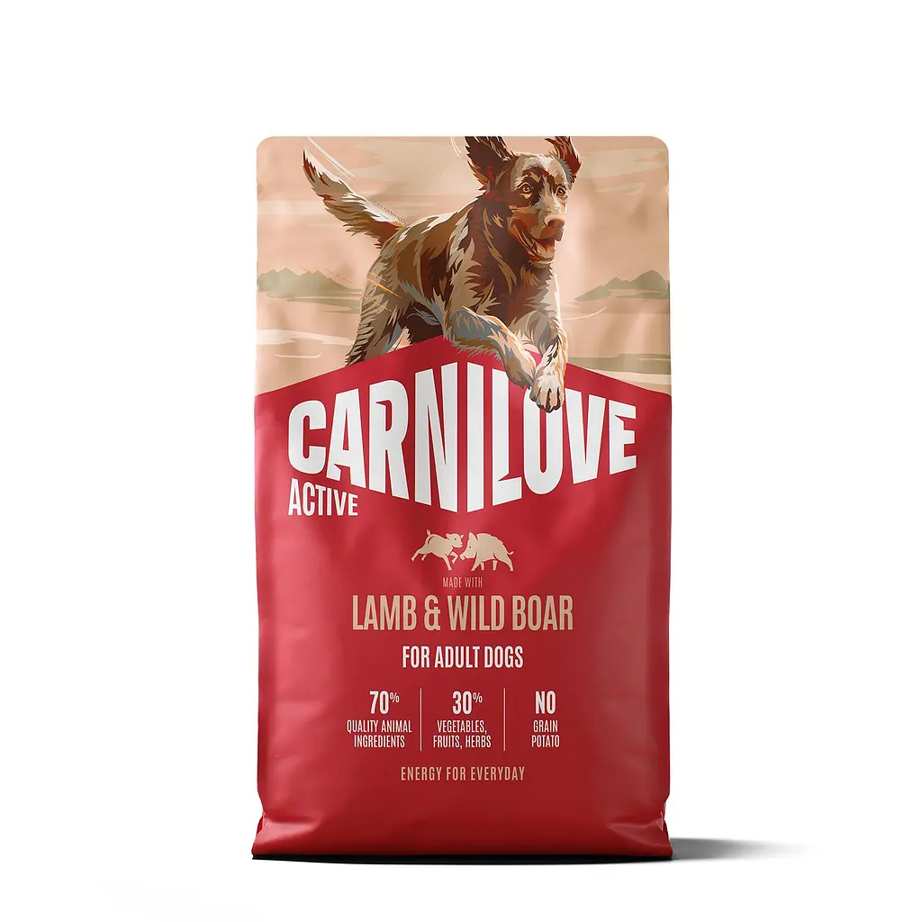 Сухий корм для собак Carnilove Active Lamb & Wild Boar суперпреміум ягня і дикий кабан 4 кг