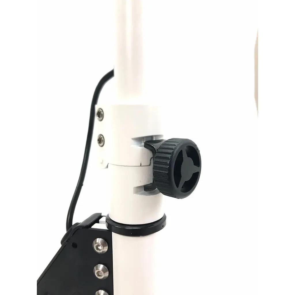 Детский Электросамокат E-Scooter ES3 LED + амортизатор Белый - фото 7