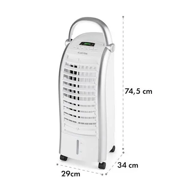 Мобильный кондиционер вентилятор Klarstein Maxfresh 4-в-1 (10029393) - фото 6