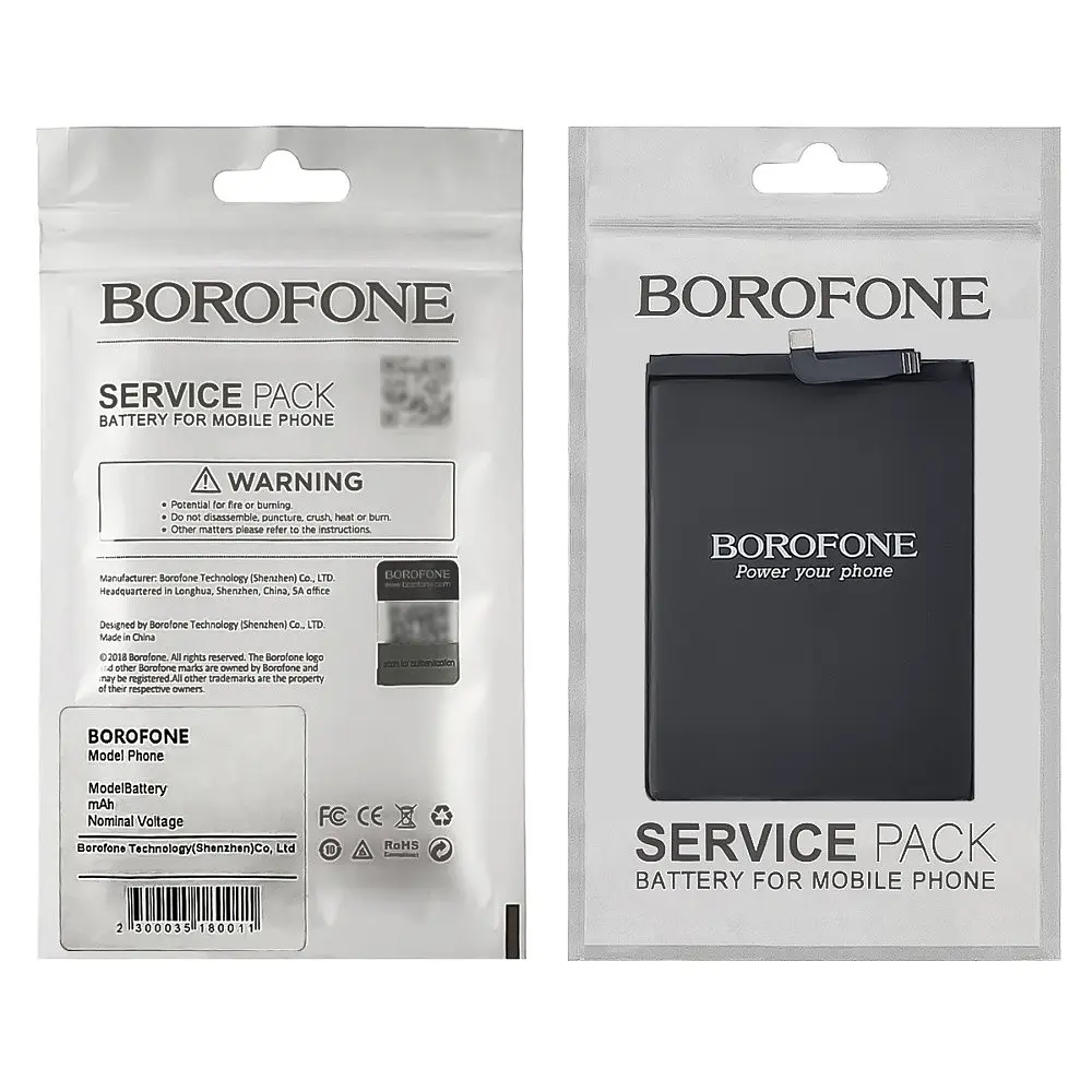 Акумулятор Borofone HB386590ECW/HB386589ECW для Huawei Mate 20 Lite/P10 Plus/Honor 8X/Honor 20 - фото 2