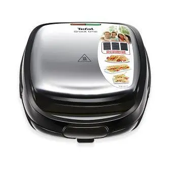 Мультимейкер (бутербродниця-вафельниця-гриль) Tefal SW342D38 - фото 2