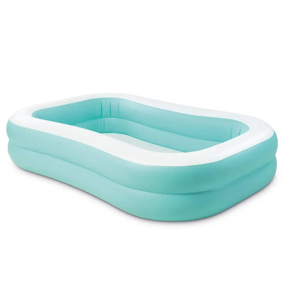 Дитячий надувний басейн 57181(Turquoise) 229 х 152 х 48 см - фото 3