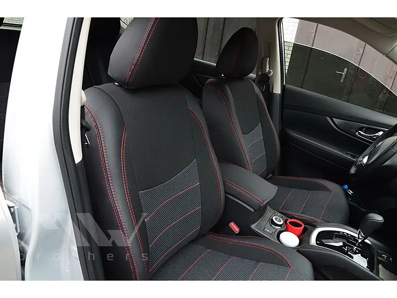 Авточохли модельні MW Brothers для Nissan Rogue c 2014 - фото 8