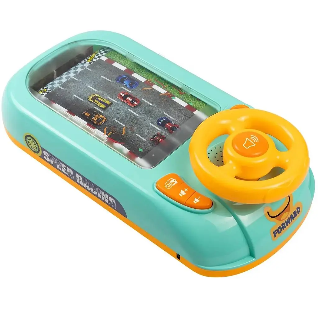 Дитячий музичний електронний симулятор водіння Car Racing Adventure - фото 2