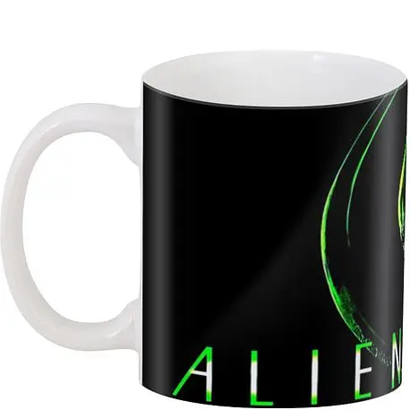 Кухоль GeekLand Alien 3 Чужий постер AL.02.023 330 мл білий - фото 3