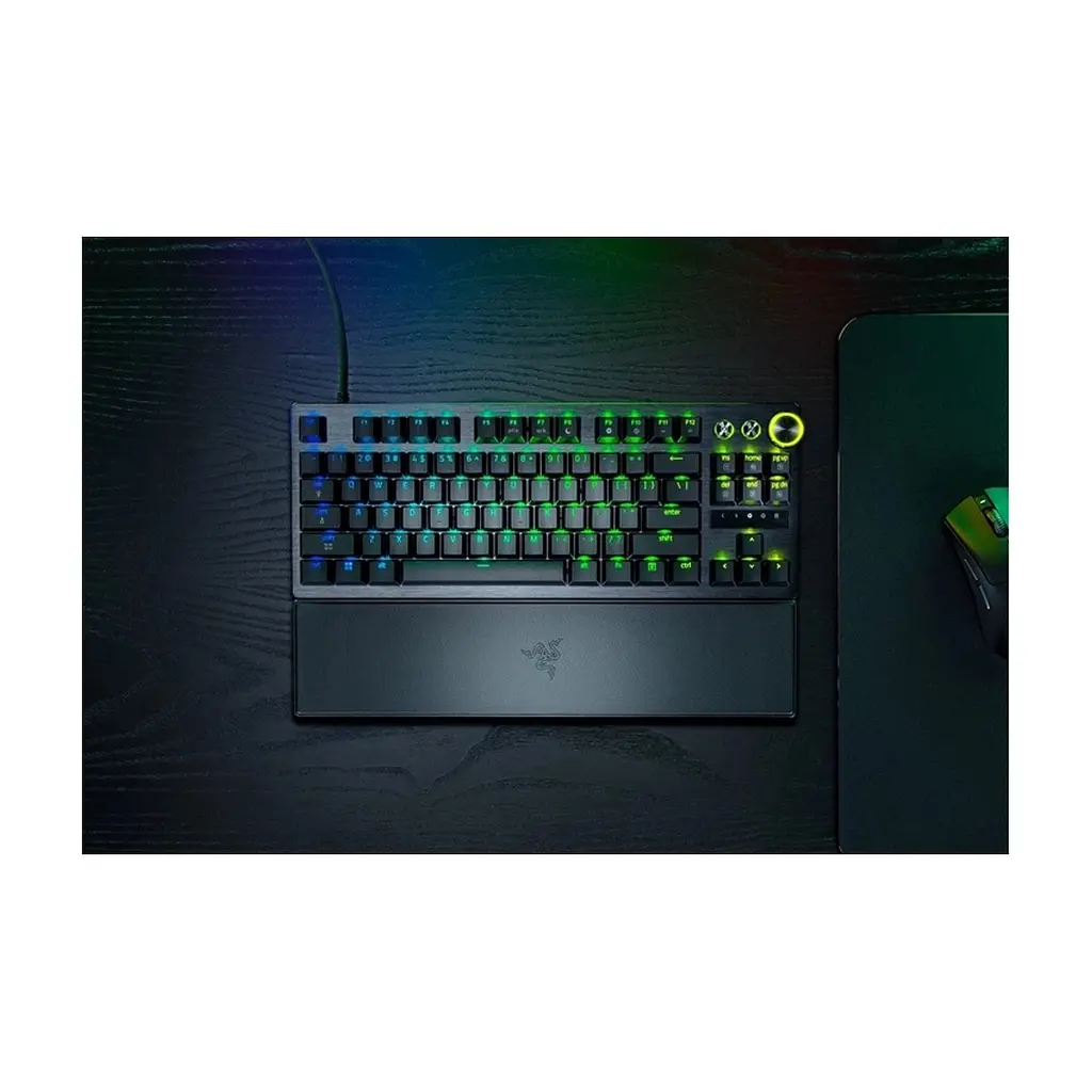 Клавіатура Razer Huntsman V3 Pro TKL Analog Optical Switch 8KHz USB UA Black (RZ03-05520100-R3M1) - фото 6