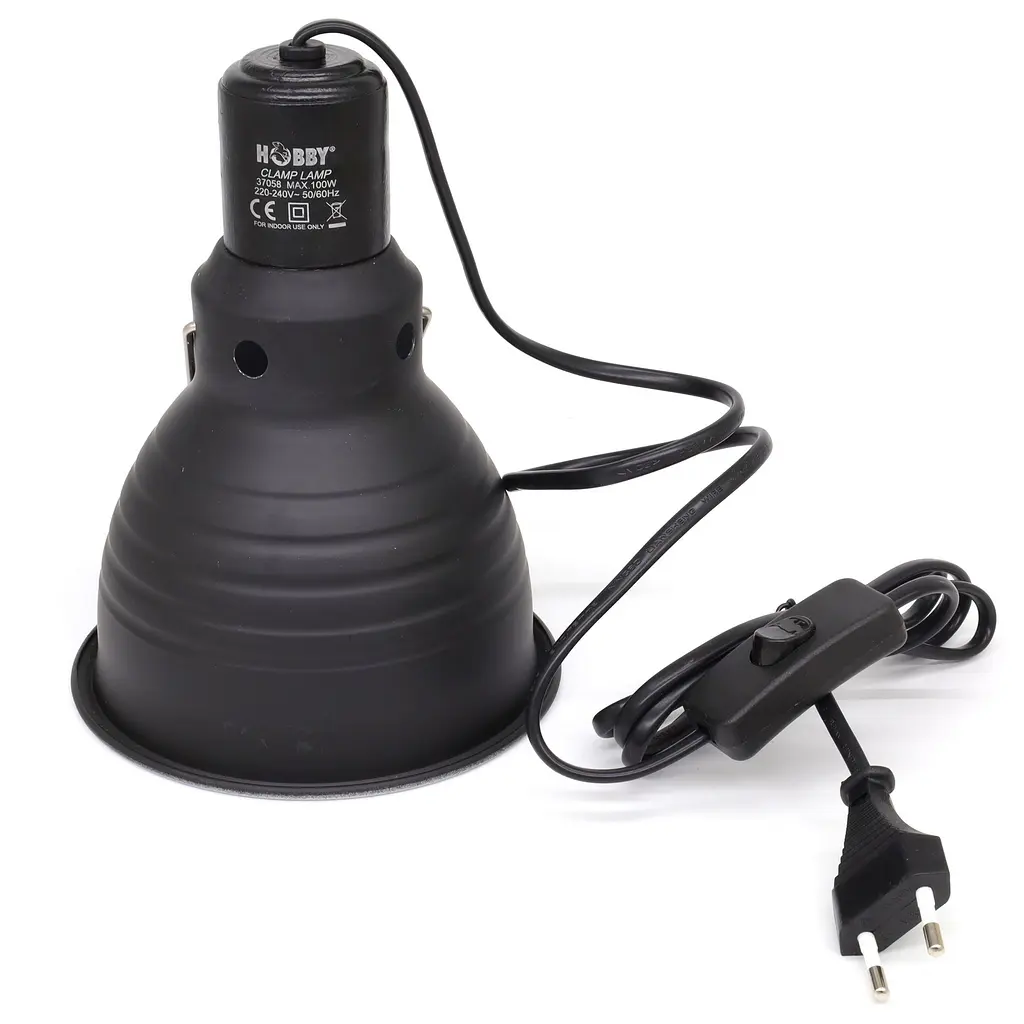 Світильник глибокий рефлекторний Hobby Clamp Lamp 14см 100 Вт (37058) - фото 7