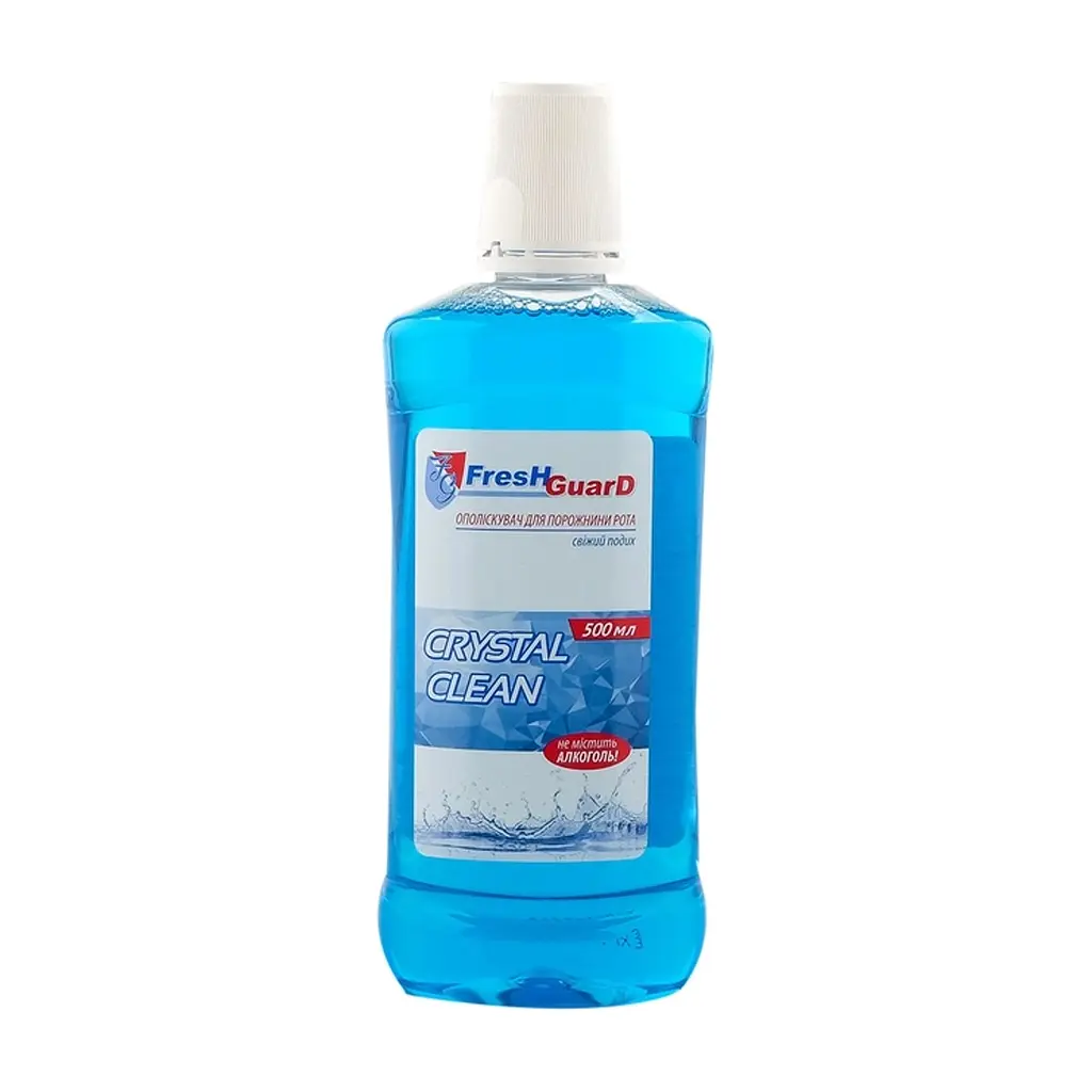 Ополіскувач для порожнини рота Fresh Guard Crystal Clean 500 мл (3800031751950)
