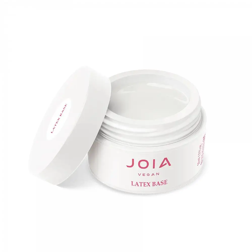 Каучукова база для нігтів Latex base прозора JOIA vegan 50 мл