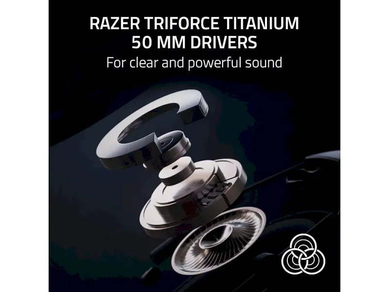 Навушники з мікрофоном Razer Blackshark V2 HyperSpeed Wireless White (RZ04-04960200-R3M1) - фото 6
