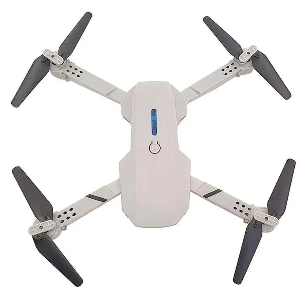 Детский квадрокоптер MHZ E88 дрон для детей с камерой HD FPV до 20 мин полета с чехлом аккумулятор Белый - фото 3