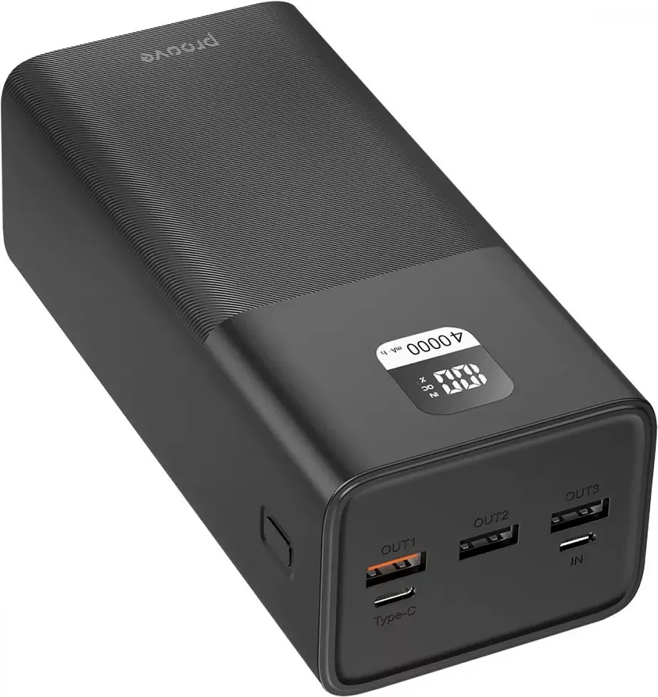 Портативний акумулятор Proove Giant Lite 22.5W 40000mAh black (PBGI20312201) - фото 3