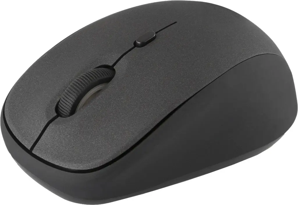 Мишка Modecom MC-WM6, бездротовий, 3кн., 1600dpi, нано ресівер, чорний - фото 3