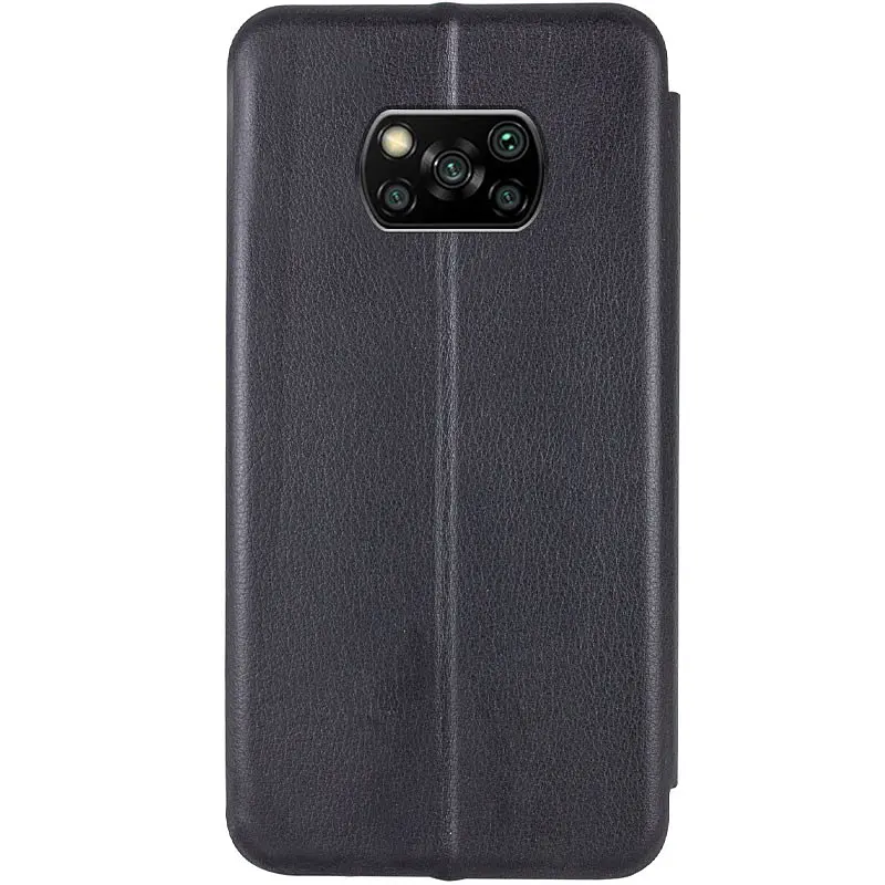 Шкіряний чохол-книжка Classy для Xiaomi Poco X3 NFC / Poco X3 Pro Чорний - фото 2