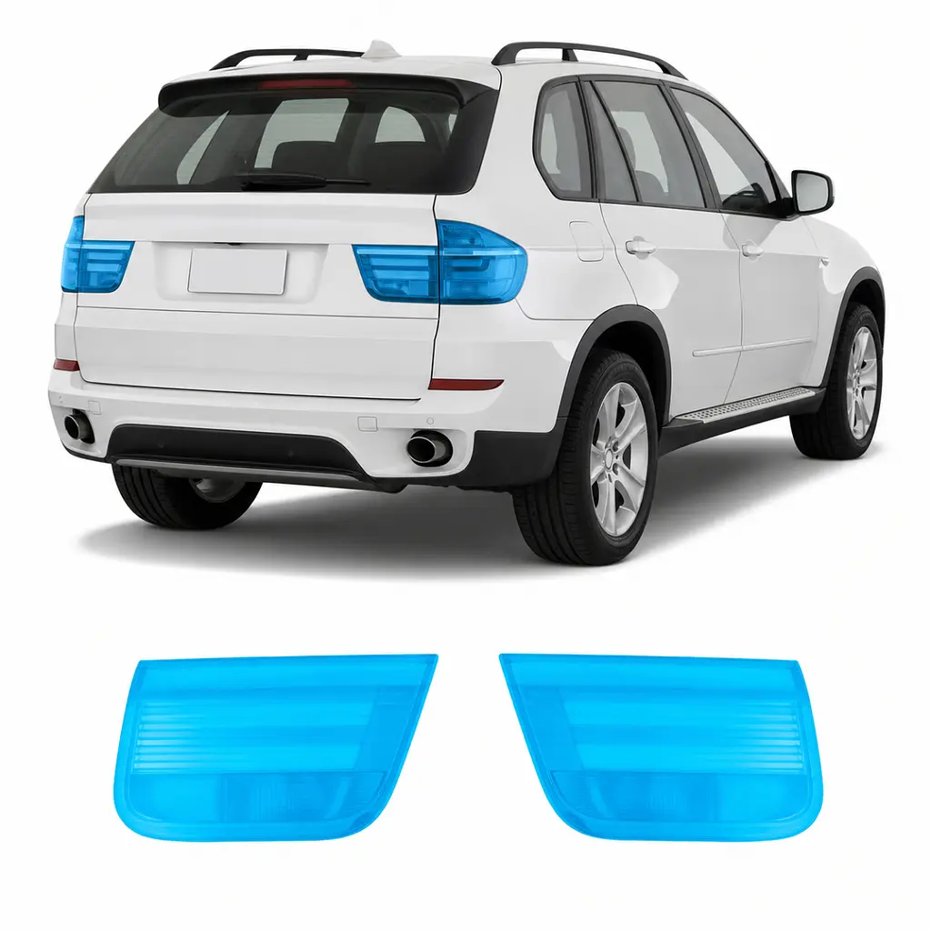 Антигравійна захисна бронеплівка за лекалами для BMW X5 E70 2006-2013 - задні ліхтарі стопи