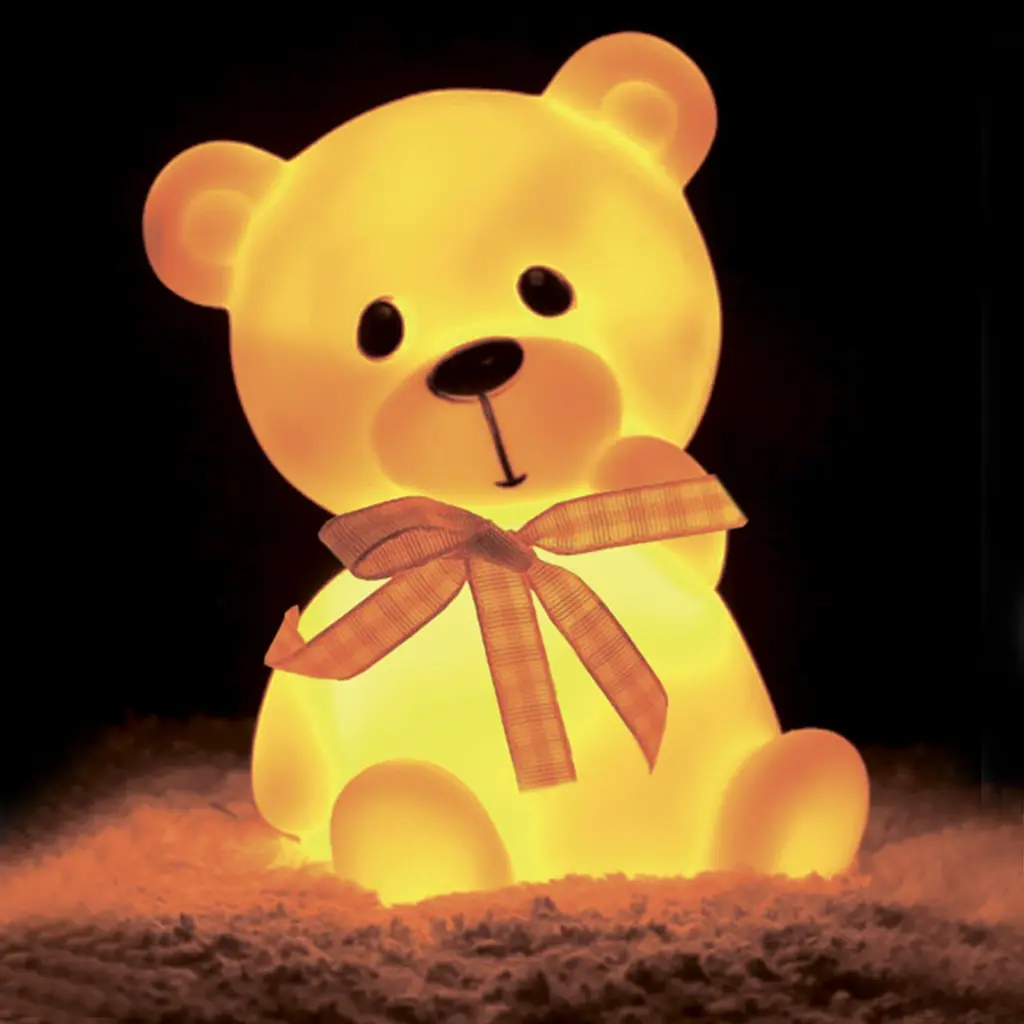 Светильник-ночник Eurolamp LED Bear Light 4.5W 2700K 1.6V на батарейках 3xLR44 (120) - фото 4