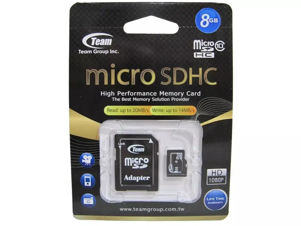 Картка пам'яті Team MicroSD 8 GB Class 10 TUSDH8GCL1003 - фото 3