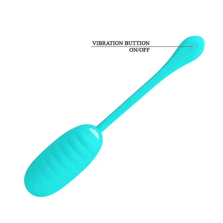 Віброяйце Pretty Love Kirk Vibrating Egg Mint - фото 3