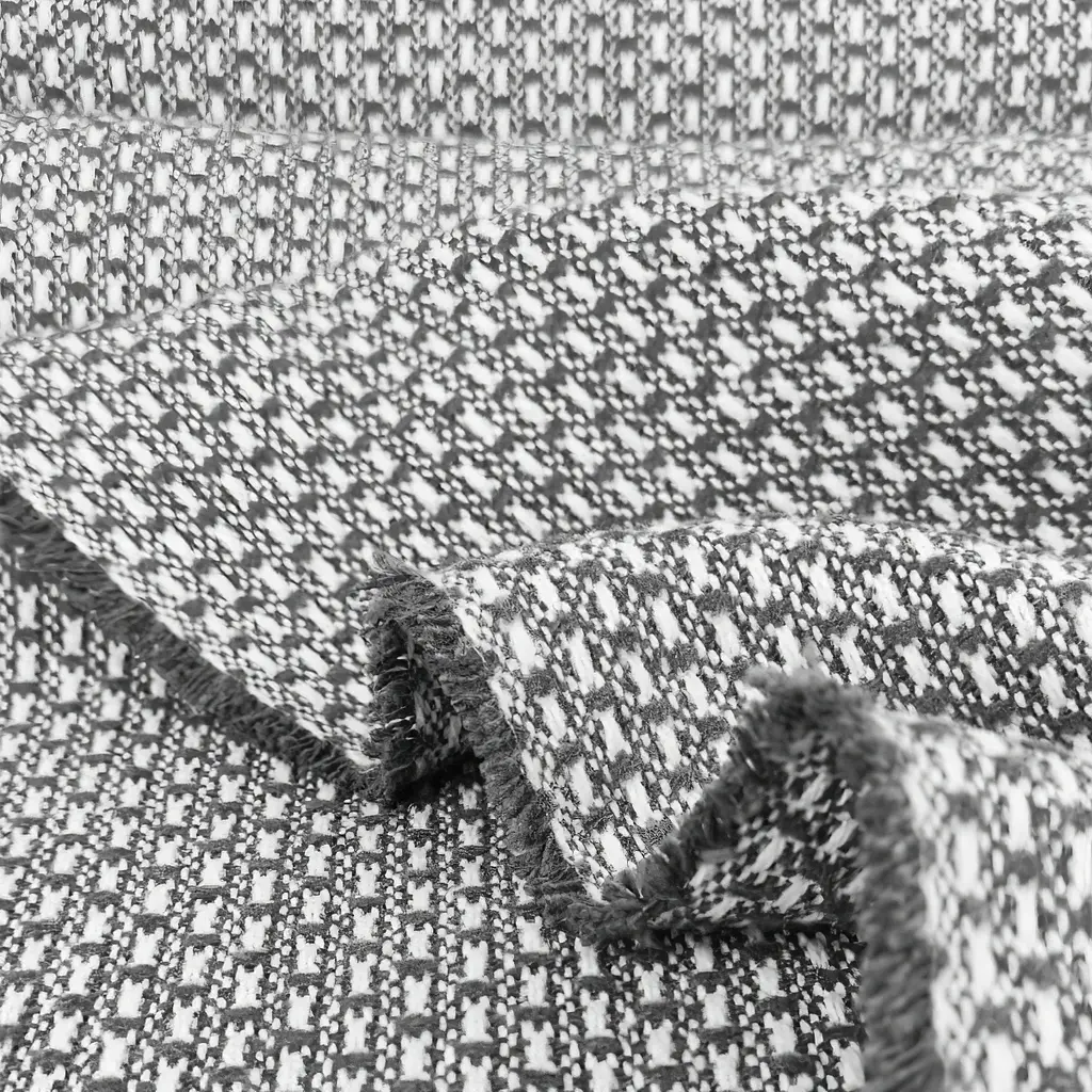 Плед Love You бавовняний букле 140х200 см сірий  (4695) - фото 4