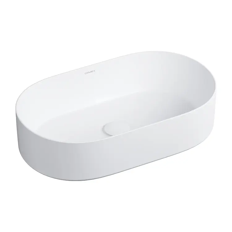 Раковина Omnires Mesa mat white (MESA530BM)