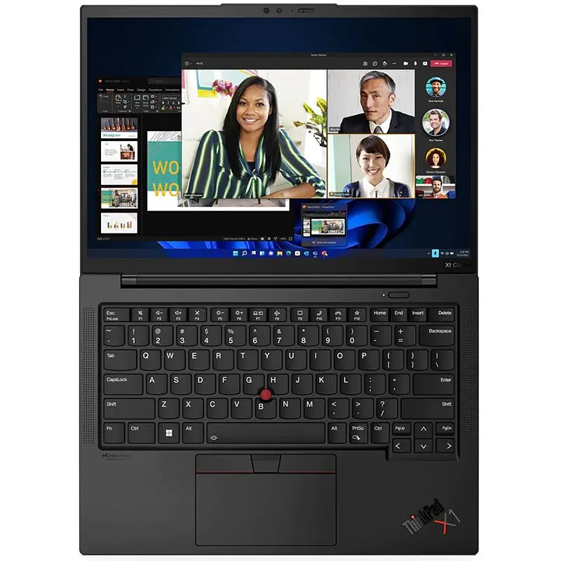 Ноутбук LENOVO ThinkPad X1 Carbon Gen 10, Intel Core i7-1255U до 4.7GHz, 14" WQUXGA, 16GB, SSD 1TB, Intel Iris Xe Graphics, Windows 11 Pro - фото 3
