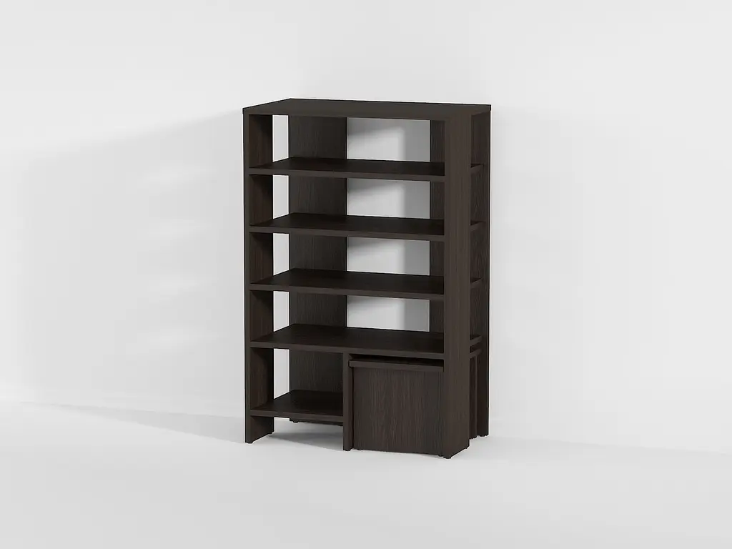 Полиця для взуття Flamecame табуретка з ДСП II O-2 - фото 7