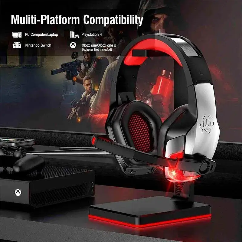 Навушники Hunterspider Gaming with LED V4 - фото 6