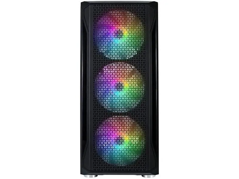 Корпус 1stPlayer X4-4F1 600W Black (X4-4F1-BK&PS-600FK) - фото 2