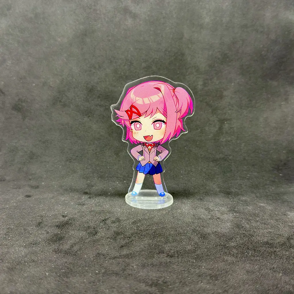 Акрилова колекційна фігурка Chibi Doki Doki Literature Club! Нацукі 1 10 cм - фото 2