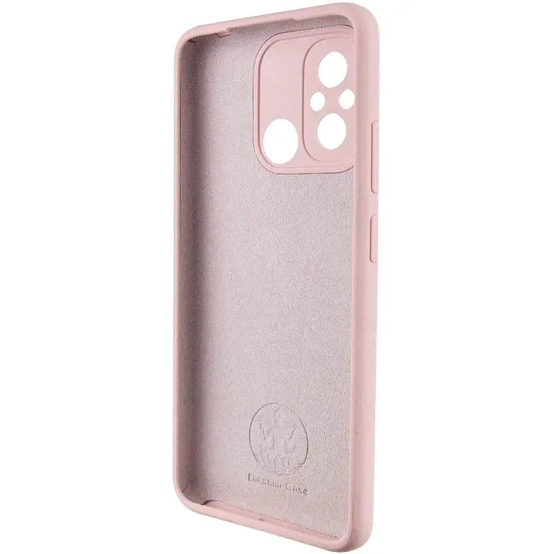 Чохол Lakshmi Silicone Cover Full Camera AA with logo для Xiaomi Redmi 12C/Poco C55 Рожевий/Pink Sand - фото 3