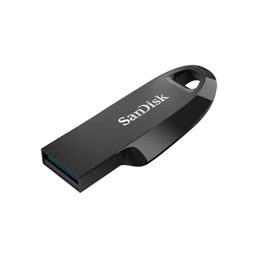 USB флеш накопичувач SanDisk 64GB Ultra Curve Black USB 3.2 (SDCZ550-064G-G46) - фото 2