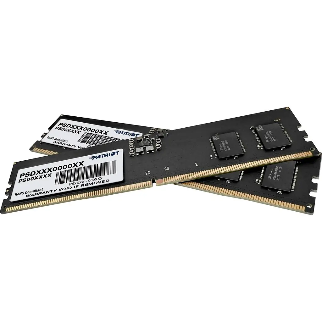 Модуль пам'яті DDR5 Patriot Signature Line 2x8 ГБ 4800 МГц чорний (PSD516G4800K) [175536] - фото 3