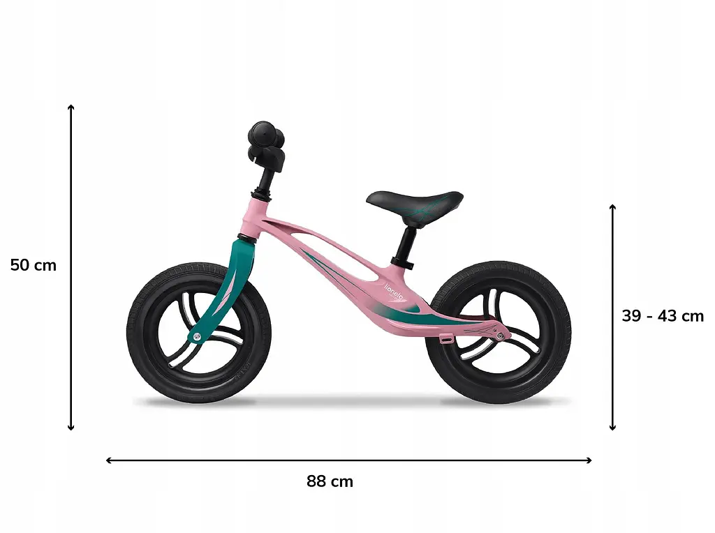 Біговел Lionelo Bart Tour Pink Bubblegum - фото 8
