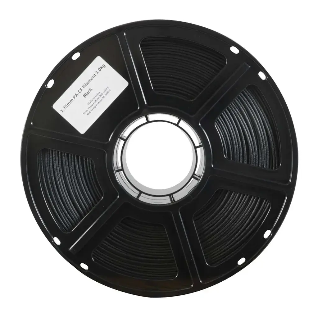 Пластик для 3D-принтера Flashforge PA-CF PA12-CF Carbon 1,75mm 1,0kg Black (PA-CF PA12-CF) - фото 2