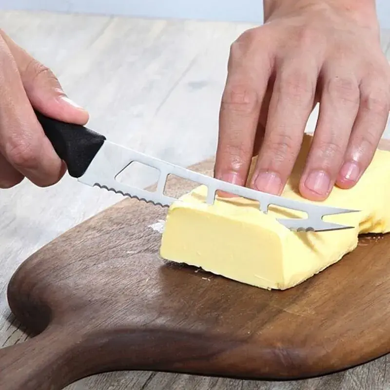 Кухонний ніж Victorinox SwissClassic для масла та сиру 13 см, чорний (6.7863.13B) - фото 3