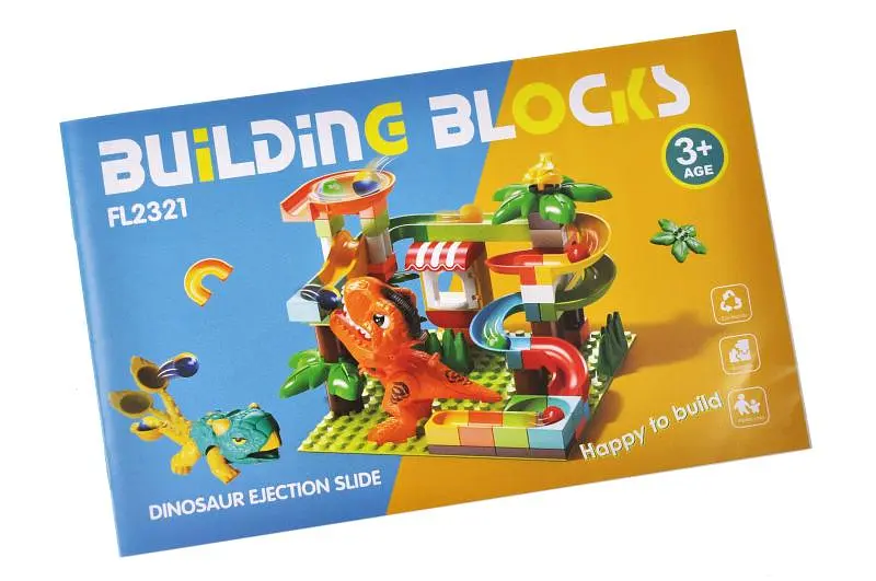 Конструктор FL2321 "Діно Парк" 85 дет. р.36x10x28 см YG Toys - фото 7