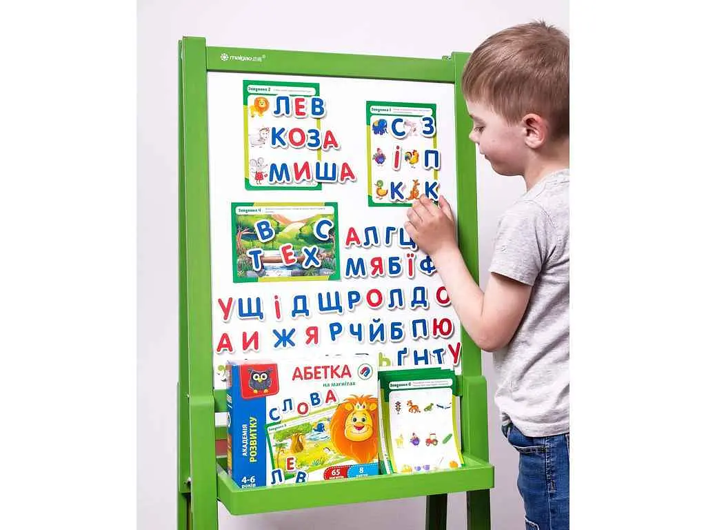 Гра навчальна VLADI TOYS "Абетка на магнітах" VT5411-03 - фото 2