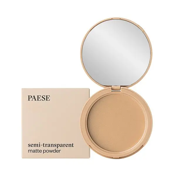 Пудра компактна Paese Semi-transparent Matte Powder матуюча напівпрозора відтінок 3A (Golden Beige) 9 г - фото 2