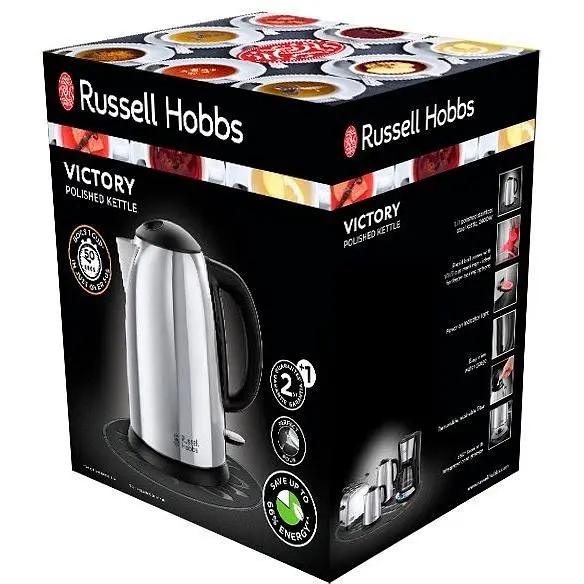 Электрочайник Russell Hobbs 23912-70 Victory серебристый 1.7 л (23704016001) - фото 4